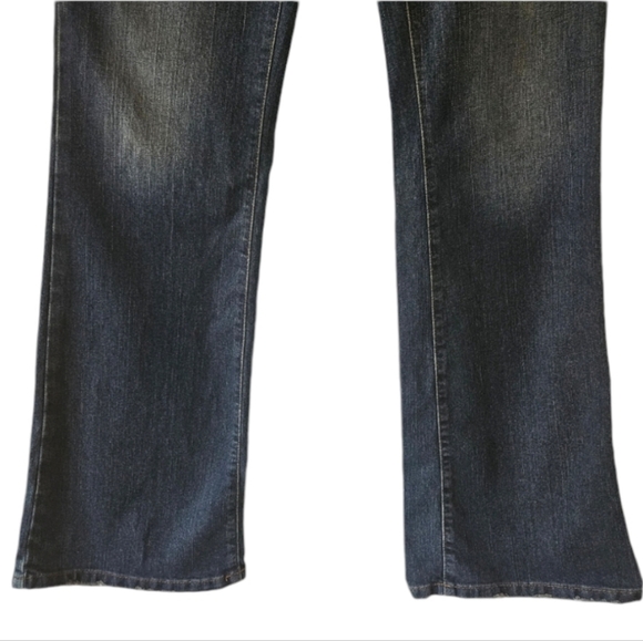 📌21 AMERICAN EAGLE EXTREME LOW RISE SKINNY FLARE JEANS WOMEN'S SIZE 12R - Picture 5 of 12